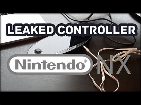 Rumor Nintendo Nx Controller Leak No Face Buttons Real Of Fake