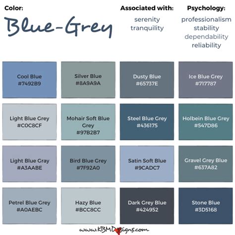 Light Blue Grey Color