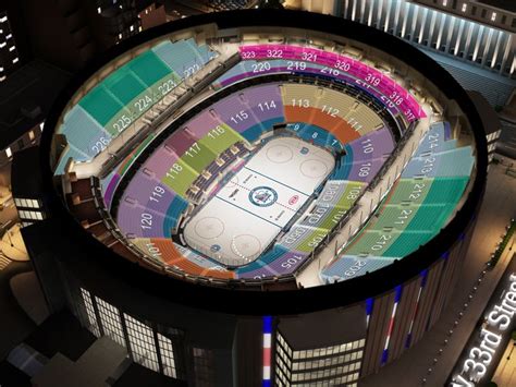 Madison Square Garden Hockey Seating Chart