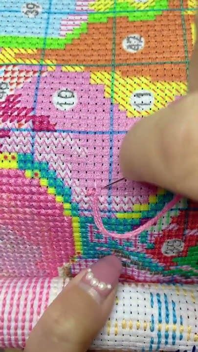 Cross Stitch 馬上直播了 十字繡 十字繡愛好者 十字繡教程 十字繡技巧 熱門 Youtube