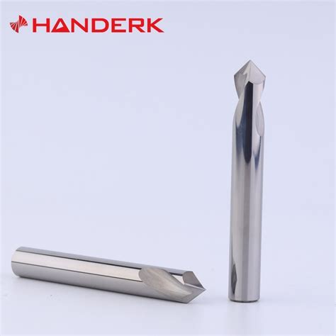 Handerk High Quality Tungsten Carbide 4 Flutes Spot Drill HRC55 65 For