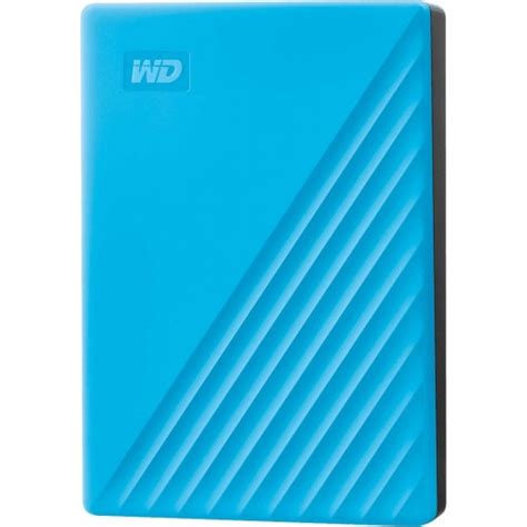 Western Digital Wdbpkj0040bbl Wesn My Passport 4tb Usb 3 2 Gen 1 Blue