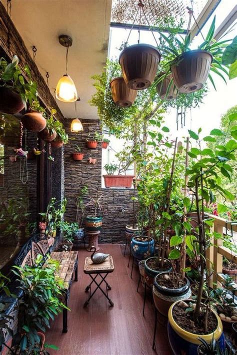 20 Amazing Indoor Balcony Garden Ideas For Shady Balconies Small Balcony Garden Small Balcony