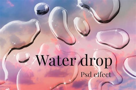 Real Water Drops Psd 2 000 High Quality Free Psd Templates For Download