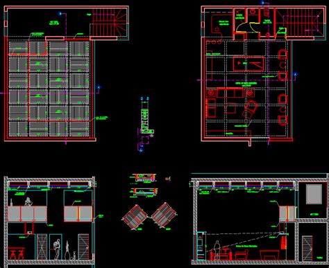 Mezzanine Details Carpentry DWG Detail For AutoCAD Designs CAD