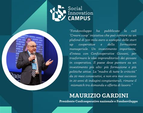 Fondosviluppo Protagonisti E Temi Del Social Innovation Campus