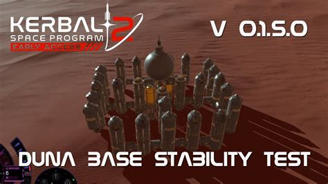 KSP 2 Early Access Duna City Stability Test YouTube