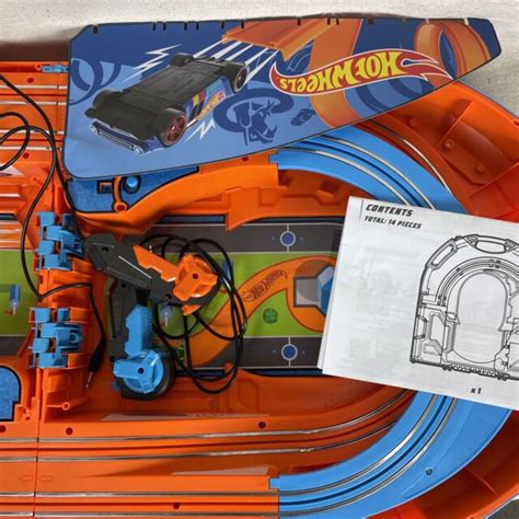 Hot Wheels Carrying Case Slot Track Set 83120 1 64 Scale Diecast Indoor Outdoor For Sale Online