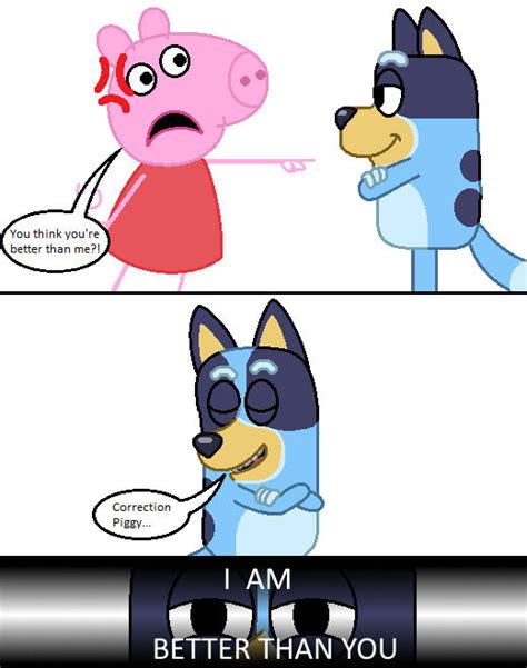 Peppa VS Bluey Comic by Soneamlover on DeviantArt