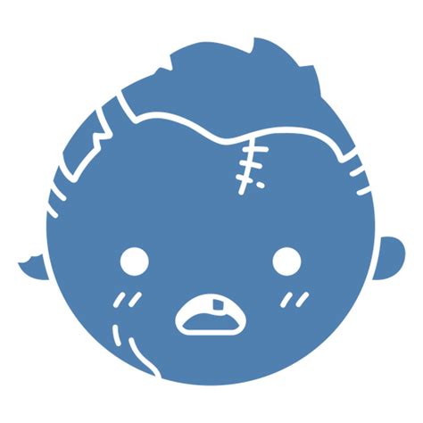 Design Png E Svg De Recorte De Desenho Animado De Zumbi Bonito Para