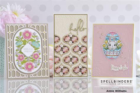 Spellbinders February Club Kits Annie Williams