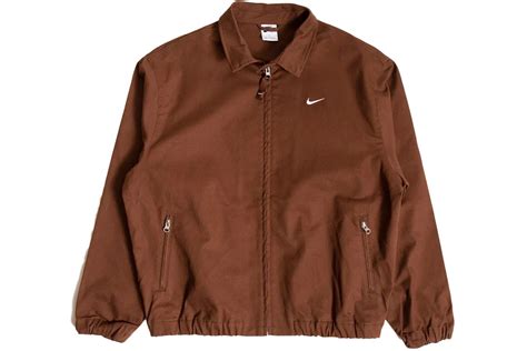 Nike Sb Lightweight Skate Jacket Brown Ss23 Us