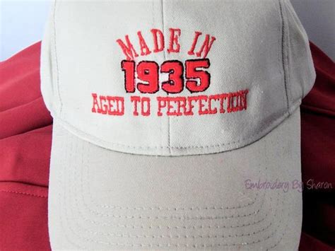 Birthday Gifts - Personalized Baseball Cap/Hat - Personalized Embroidery & DTG Gifts for All Ages