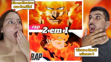 React Em Rap Do Endeavor Boku No Hero Academia O Novo Number