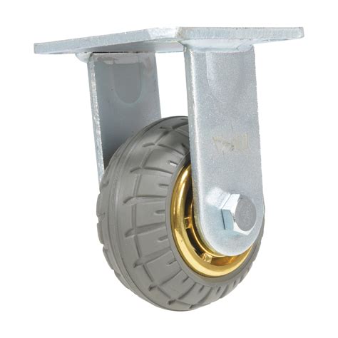 Ironton 4in Swivel Nonmarking Polyolefin Casters 4 Pack 1 200 Lb