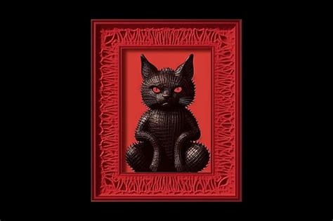 O Diabo Gato Ilustra O De Cartas De Tar Generativa Ai Foto Premium