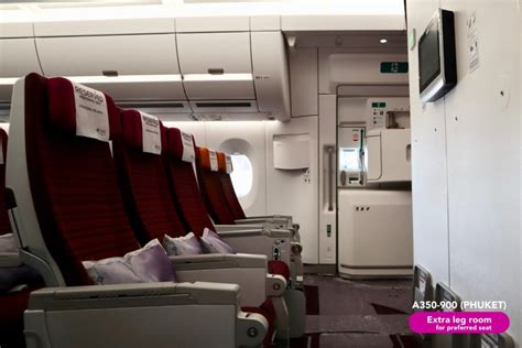 Thai Airways Unveils A350 900 Phuket Economy Class Seats Jetline Marvel