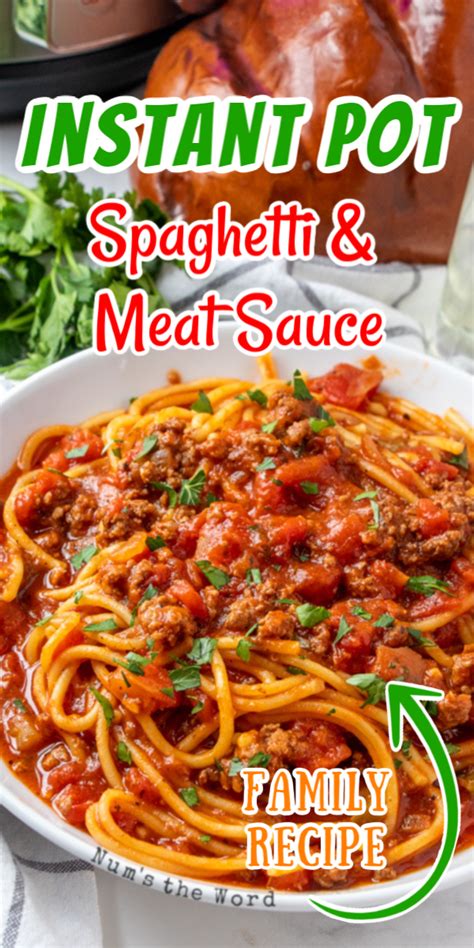 Instant Pot Spaghetti And Meat Sauce Artofit