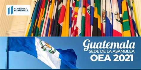 Presidente Agradece Confianza Puesta En Guatemala Para Ser Sede De Asamblea General De Oea