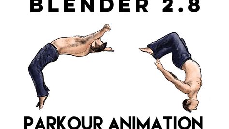 Parkour Animation Blender 28 Timelapse Youtube