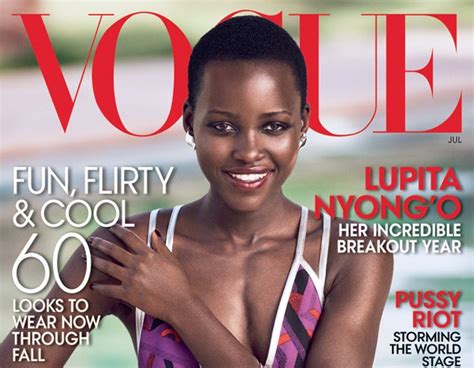 Lupita Nyong O From Stars First Vogue Covers E News