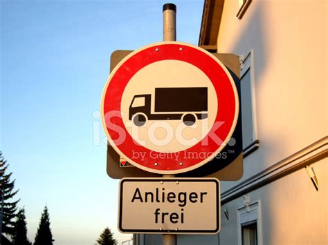 German Traffic Sign Stock Photo | Royalty-Free | FreeImages