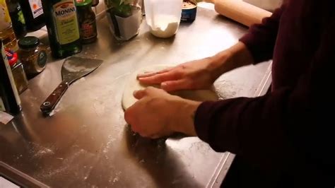 Stretching Neapolitan Pizza Dough Youtube