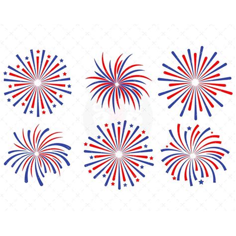 Fireworks Svg Bundle Png Dxf Pdf Eps Cricut And Clipart F Inspire Uplift