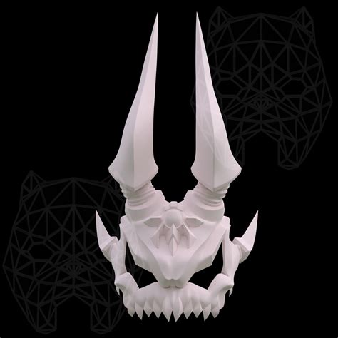 Phantom Ganon Mask 3d Model 3d Printable Cgtrader