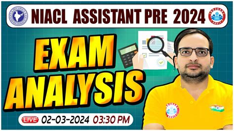 Niacl Assistant Pre Niacl Assistant Pre Exam Analysis Niacl