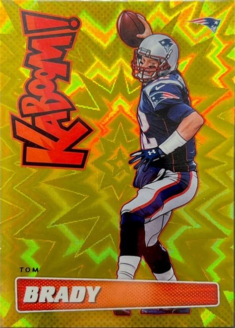 Tom Brady 2019 Absolute K TB Kaboom Gold 10 Price Guide Sports