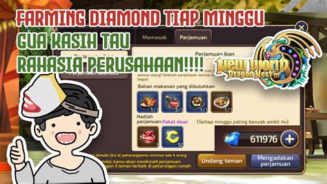 Tips Trik Leveling Memasak Cepat Di Dragon Nest M New World Youtube