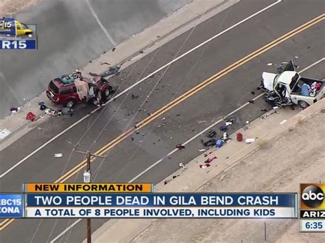 Victims Identified In Deadly Gila Bend Crash