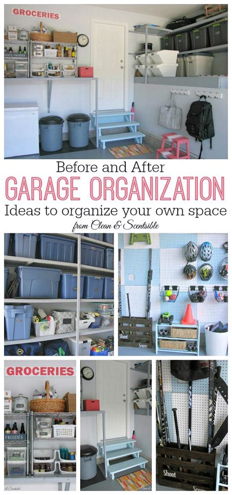how to clean and organize a garage