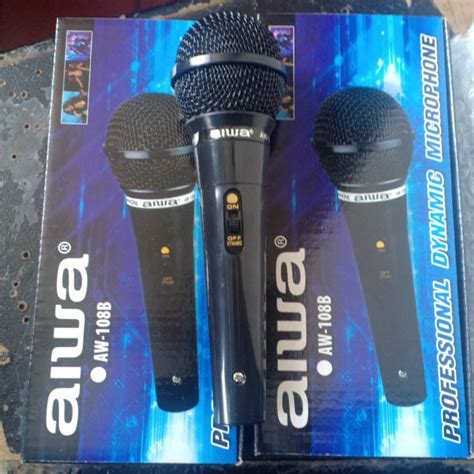 Jual Mic Microphone Aiwa Aw B Murah Kualitas Bagus Shopee Indonesia