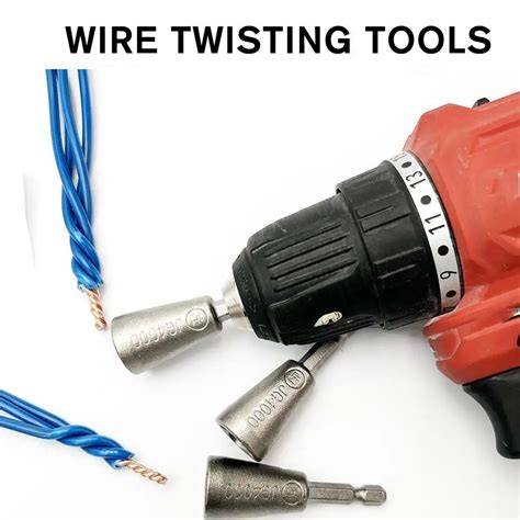 Wire Twisting Tools Mm Hexagonal Handle Electrician Quickly Twister