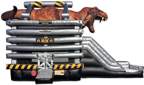 Dinosaur Bounce House T Rex Inflatable Bouncy Castle Rental