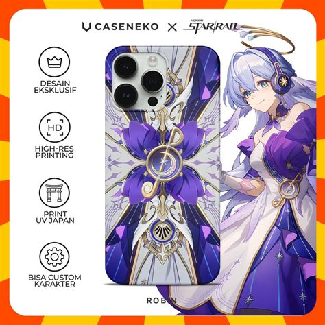 Custom Case Robin Honkai Star Rail Casing Hp Shopee Singapore