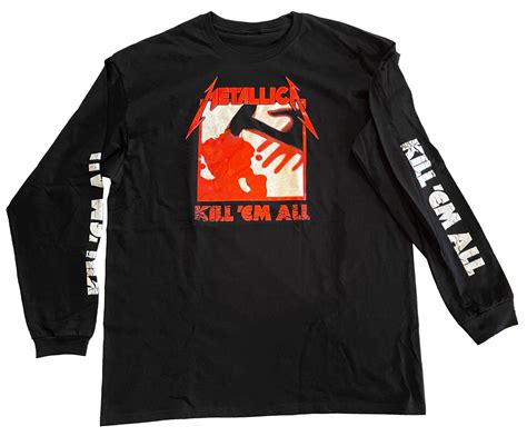 Metallica Metallica Kill Em All Long Sleeve Metal Shirt Size XL Grailed