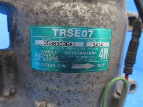 Used A C Compressor Honda Airwave Dba Gj Rlc Be