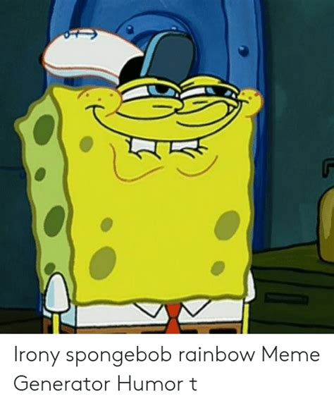 Detail Spongebob Rainbow Meme Generator Koleksi Nomer 11