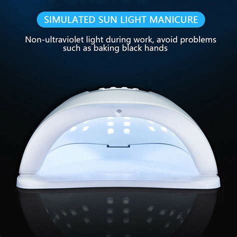 Sun X Plus Nail Lamp W Uv Led Lamp Gel Nail Dryer Pedicure Machine