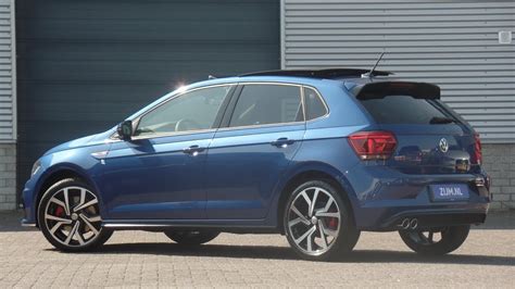 Volkswagen New Polo Gti 2019 Reef Blue Metallic 18 Inch Brescia Walk