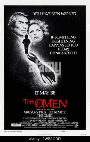 L OMEN Gregory Peck David Warner 1976 C 20th Century Fox