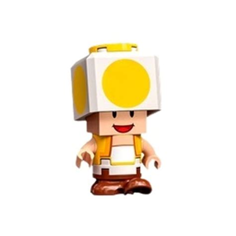 Lego Yellow Toad With Smile And Walking Minifigure Brick Owl Lego