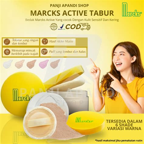 Jual Marcks Active Beauty Powder Tabur G Panji Apandi Shop Shopee