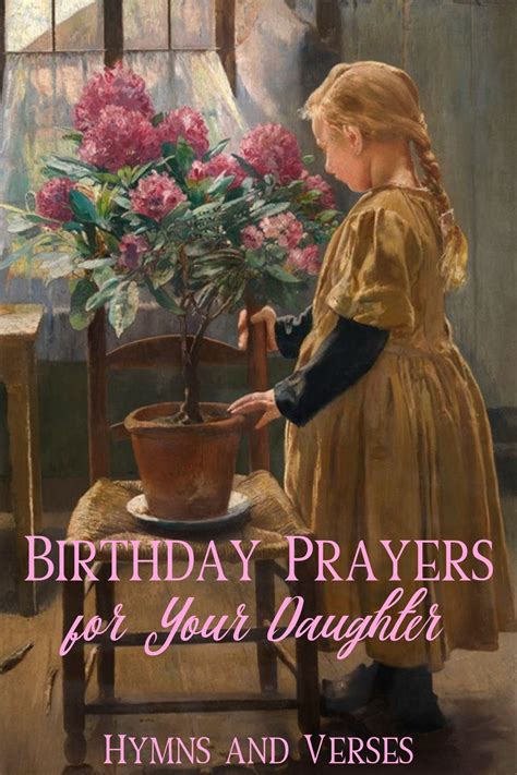 Birthday Prayers for Your Daughter | Hymns and Verses