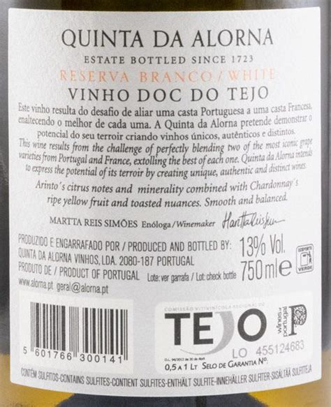 Quinta Da Alorna Arinto Chardonnay Branco