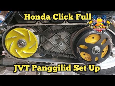 Honda Click Full Jvt Panggilid Set Up Youtube