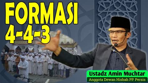 Formasi Tarawih I Ustadz Amin Muchtar Youtube